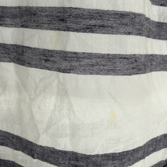 Size M Sleeveless linen and cotton dress from Beach Lunch Lounge. Blue/white - Picture 4 of 5